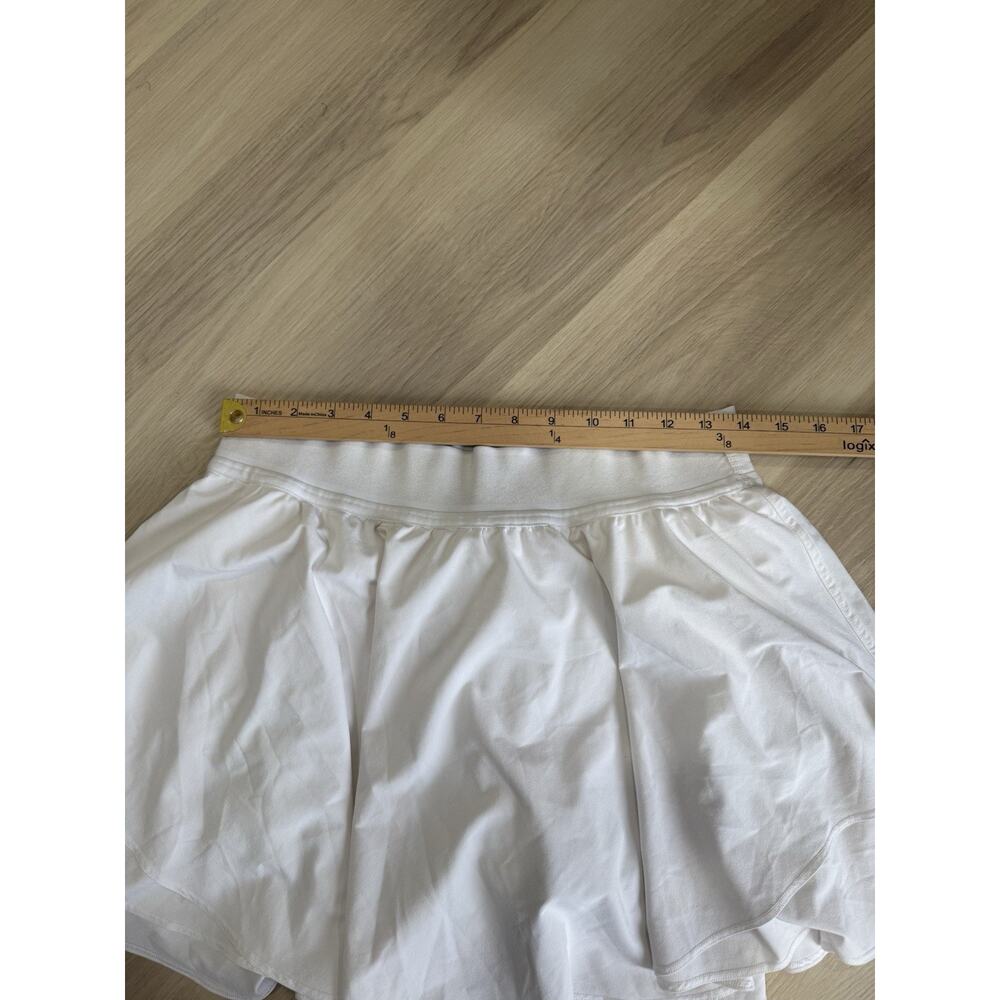Lululemon Court Rival High-Rise Skirt Women’s Size 10 Tall White - Picture 7 of 8